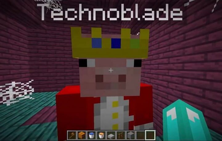 Technoblade’s Minecraft skin,