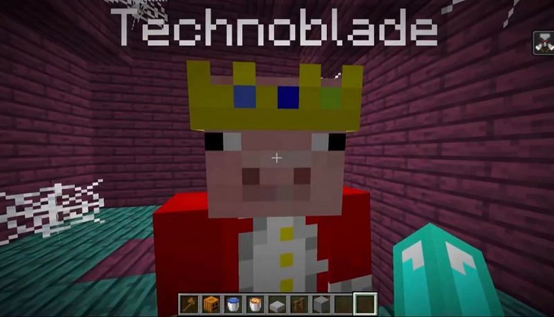 Technoblade’s Minecraft skin,